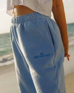 Puff Sweatpants in Blue